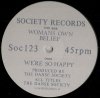 The Danse Society - We're So Happy (12'')